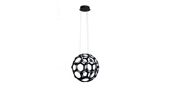 LED-HÄNGELEUCHTE 60/150 cm - Schwarz, Trend, Kunststoff/Metall (60/150cm) - Ambiente