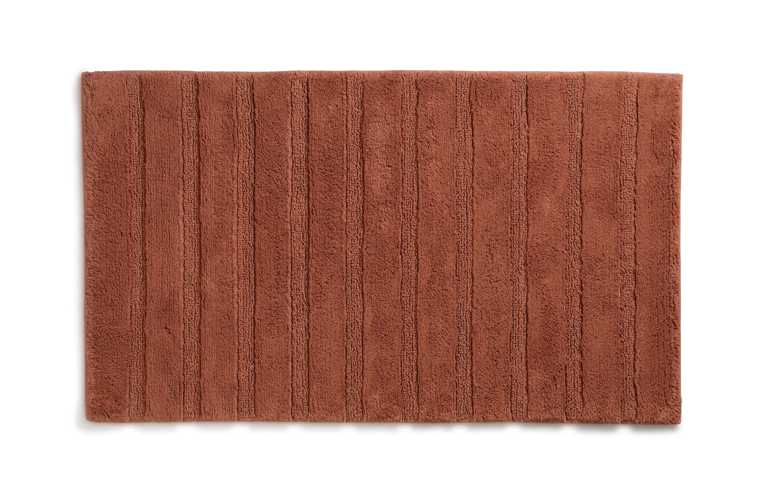 BADEMATTE Terracotta  - Terracotta, KONVENTIONELL, Textil (80/50/1,6cm) - Kela