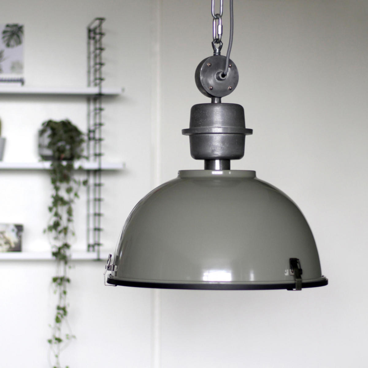 PENDELLEUCHTE  42/145/42 cm   - Grün, Trend, Glas/Metall (42/145/42cm)