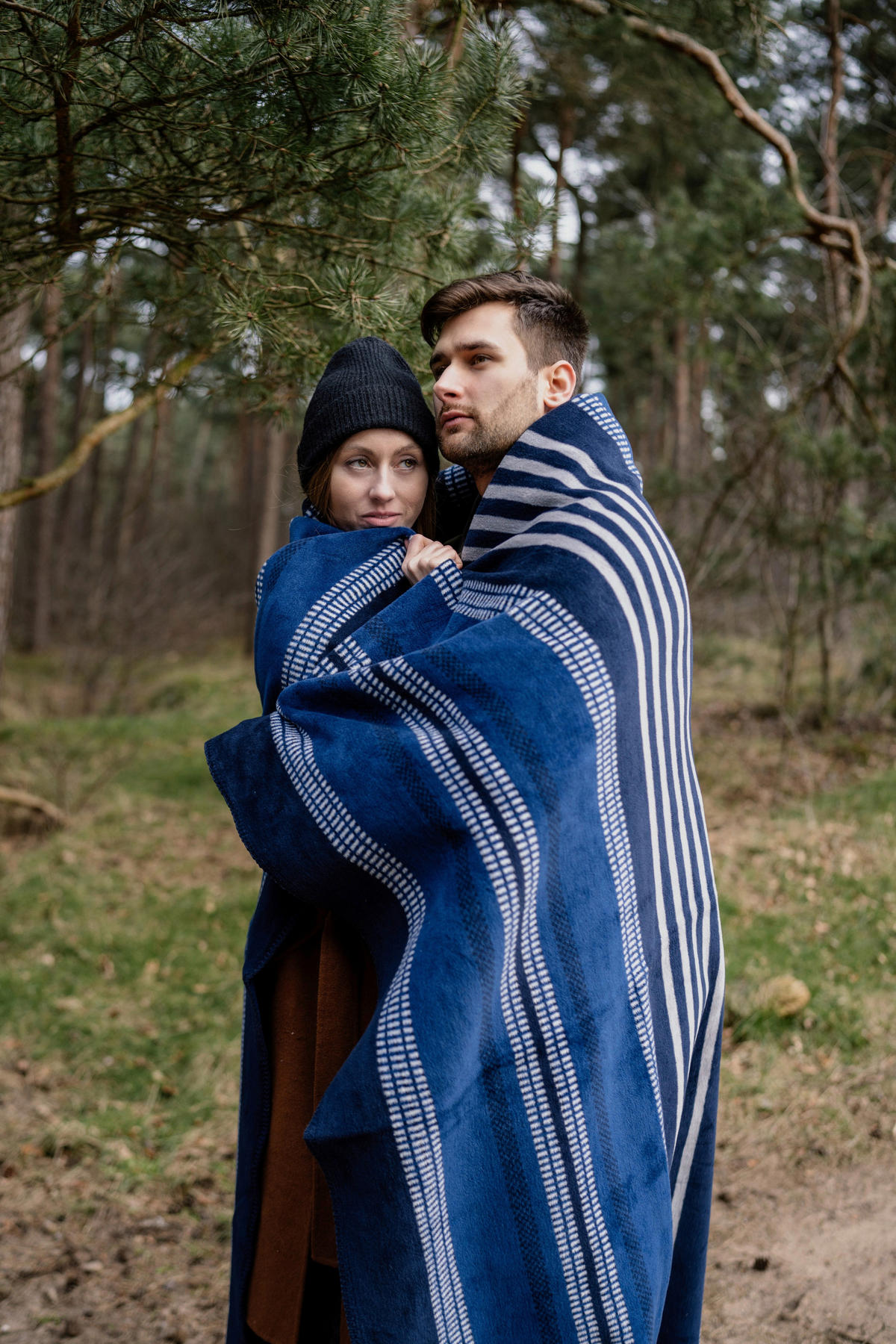 WOHNDECKE 150/200 cm  - Blau, Basics, Textil (150/200cm) - Novel