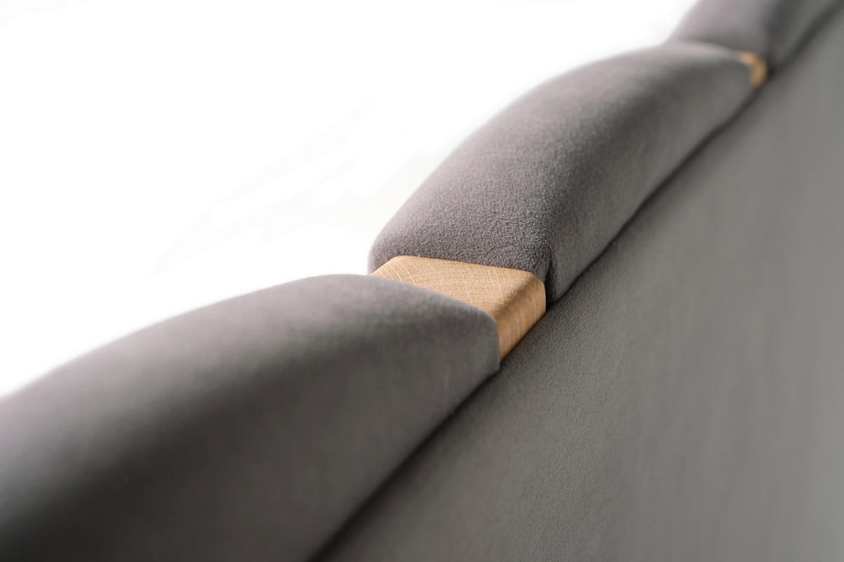 BETT MIT MATRATZEN SOFT+MEDIUM Matratze, Lattenrost Grau 180/200 cm  - Grau, KONVENTIONELL, Holz/Kunststoff (180/200cm) - Tempur