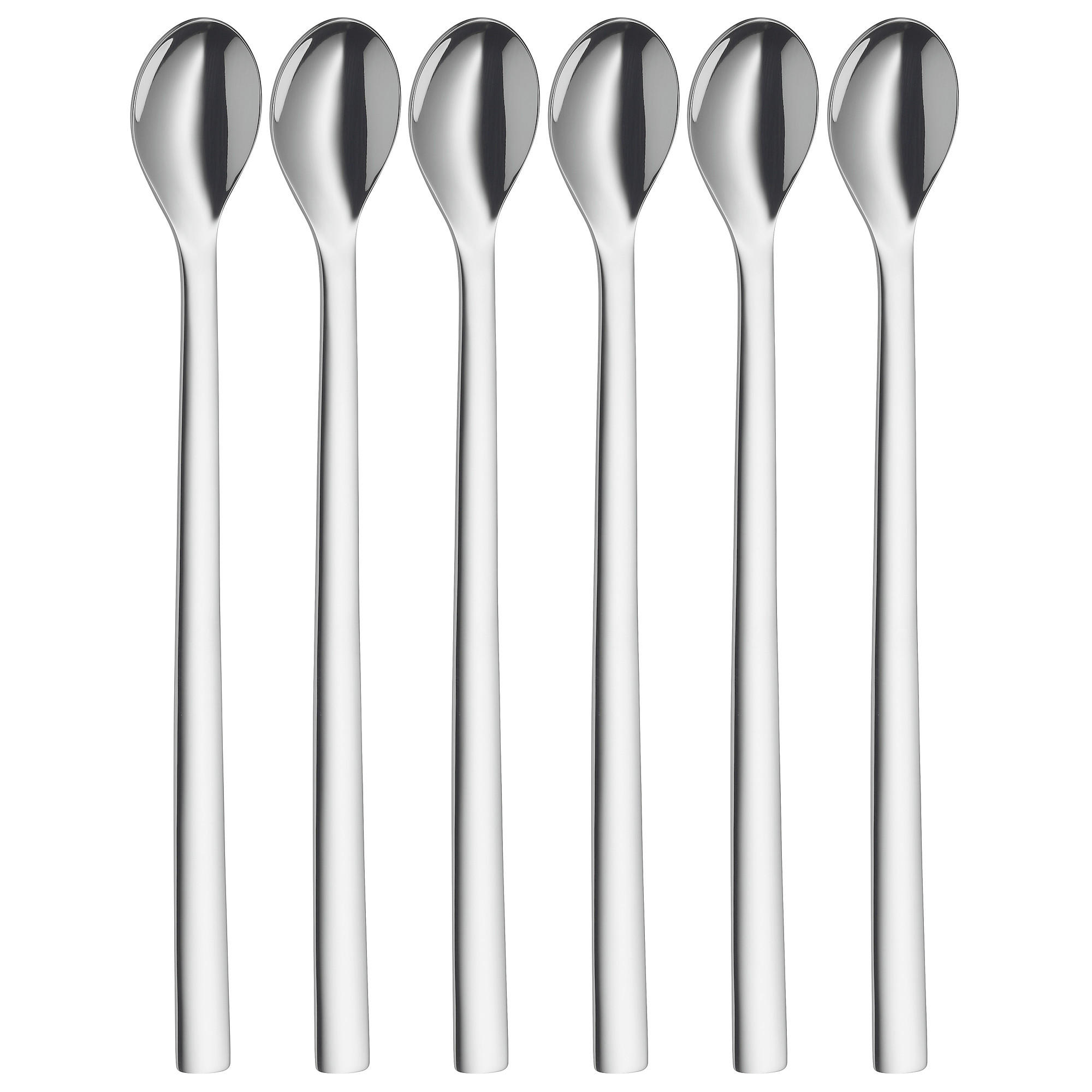 ŽLICA SA DUGOM DRŠKOM, 6 KOM  Nuova  - boje oplemenjenog čelika, Basics, metal (23,2/7,7/3,4cm) - WMF
