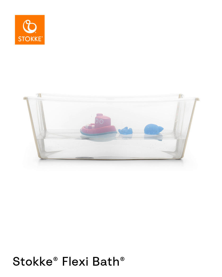 OTROŠKA KOPALNA KAD  FLEXI BATH  24/34/64 cm        - bež, Basics, umetna masa (24/34/64cm) - Stokke