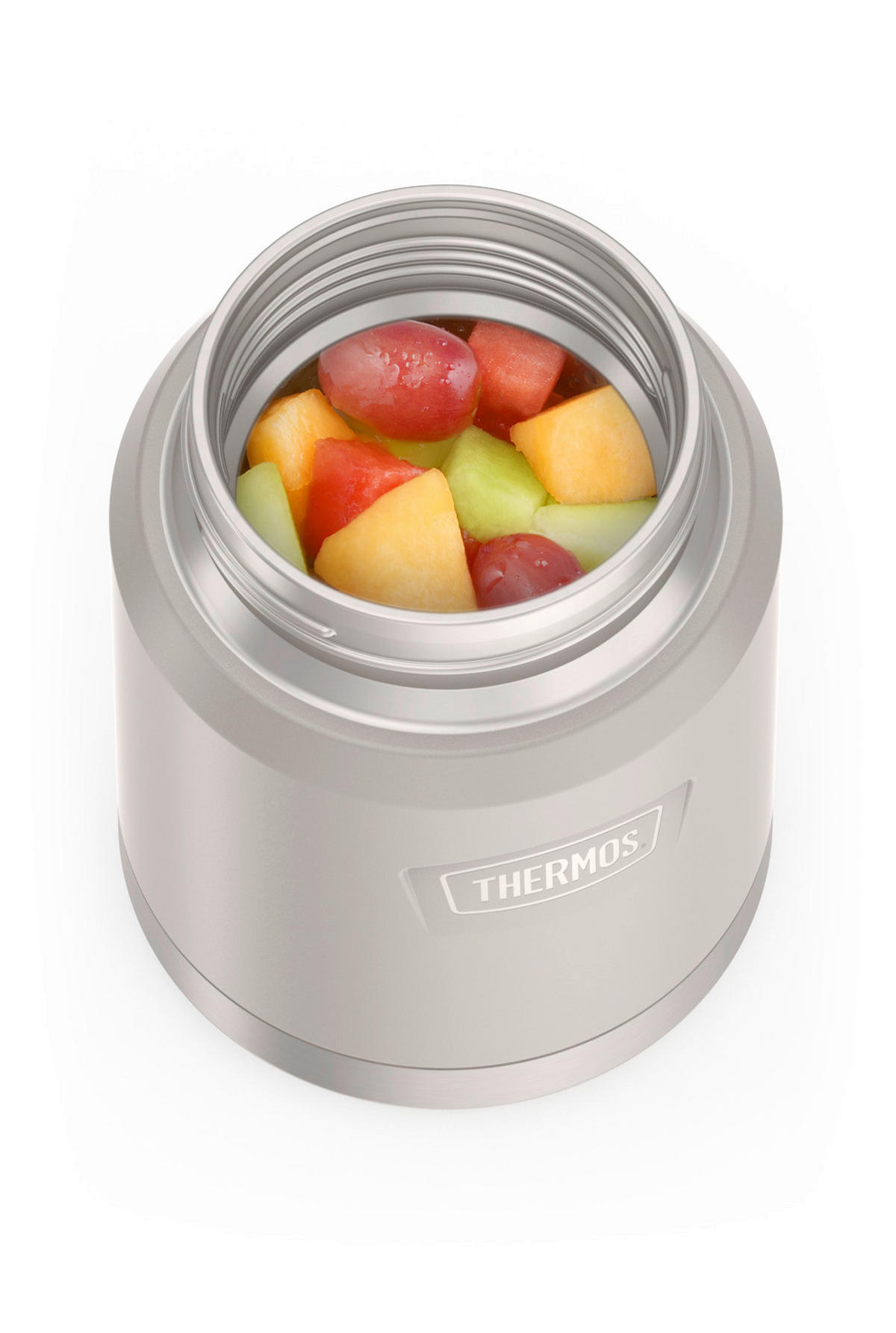 ISOLIERSPEISEGEFÄSS ICON 0,47 L  - Greige, Basics, Metall (0,47l) - Thermos