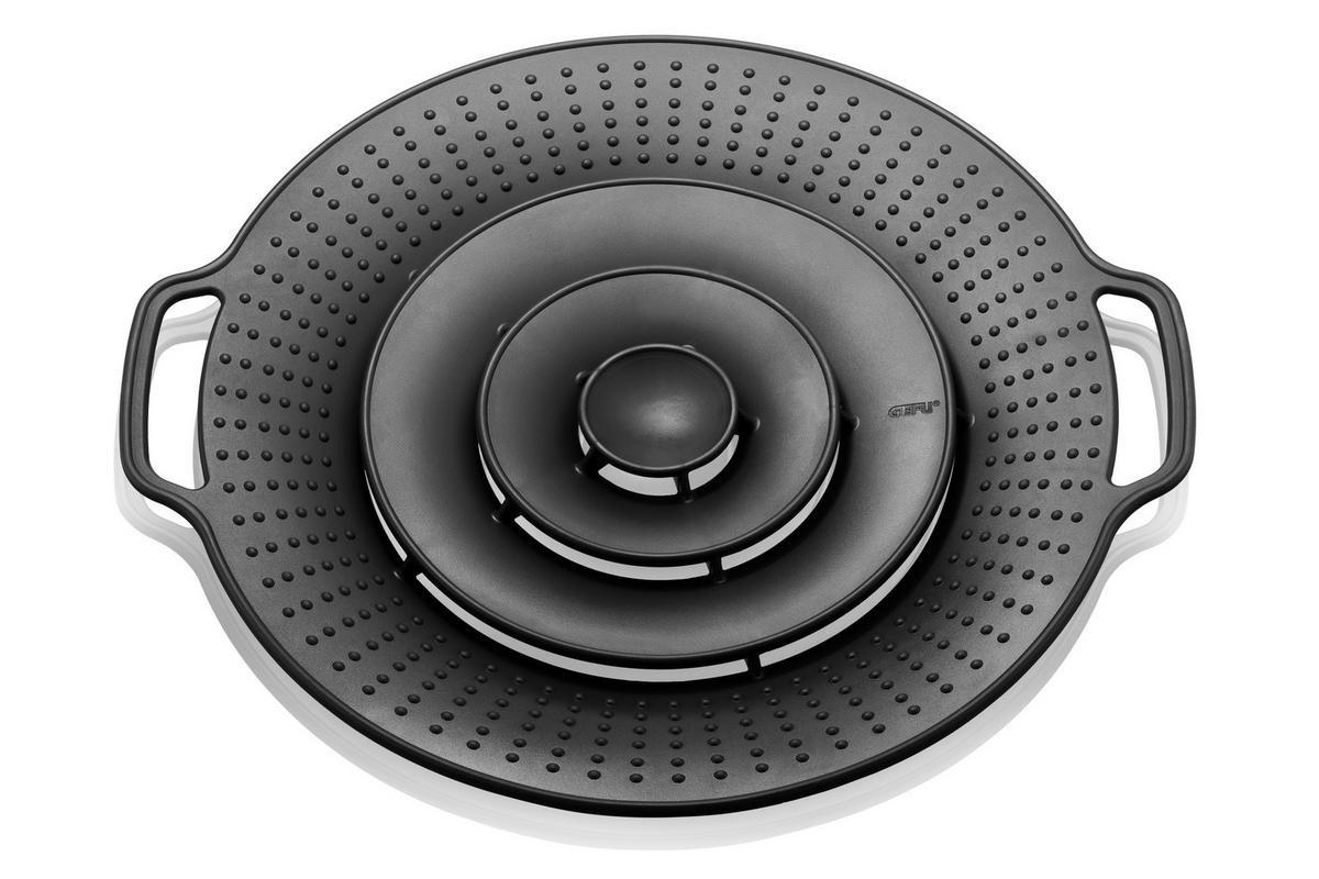 OCHRANNÉ SÍTO PROTI PRSKÁNÍ - černá, Basics, plast (31,5/30/3cm) - Gefu