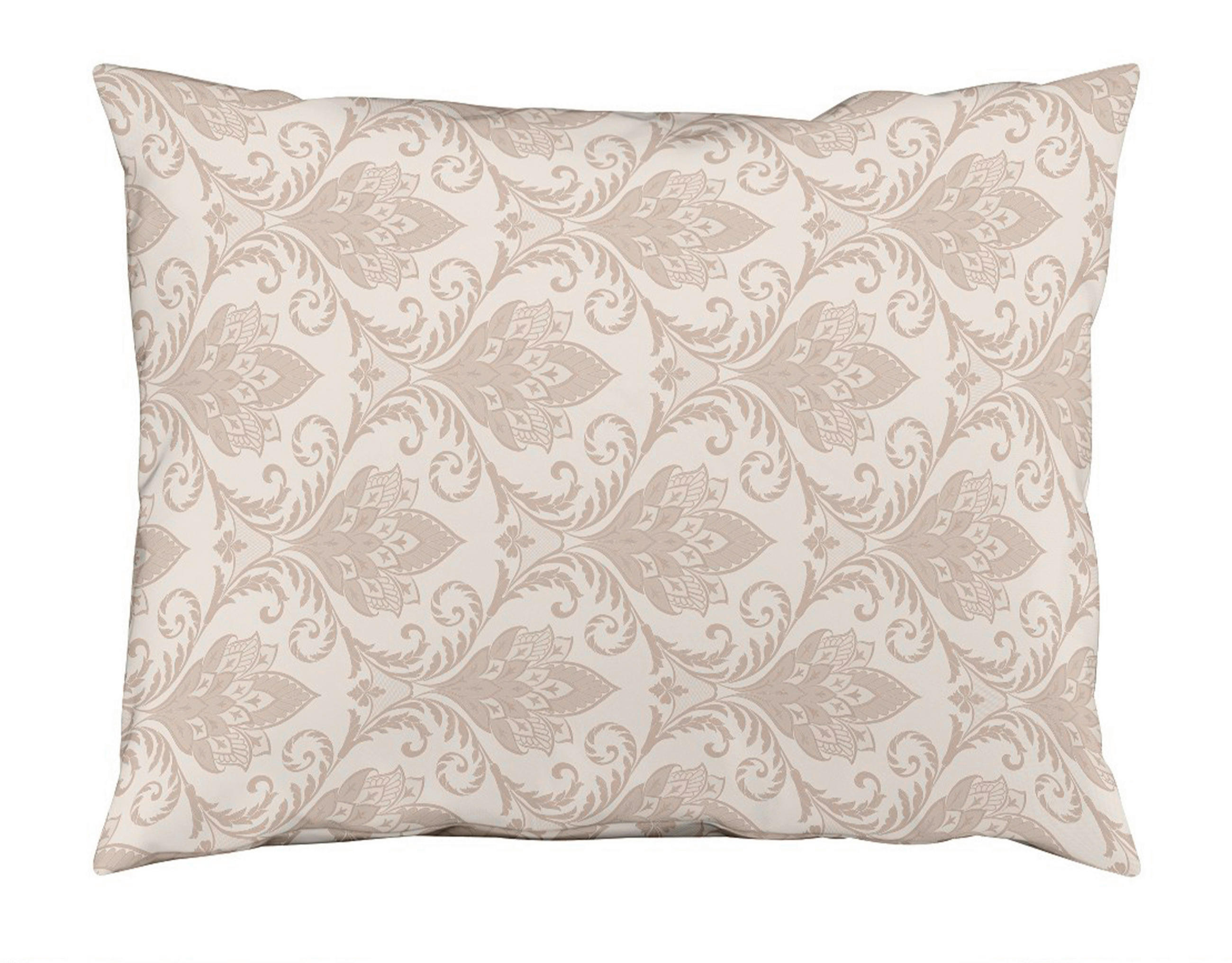 POSTELJNINA LUXURY JACQUARD 140/200 cm žamet peščene barve  - peščene barve, Konvencionalno, tekstil (140/200cm) - Fleuresse