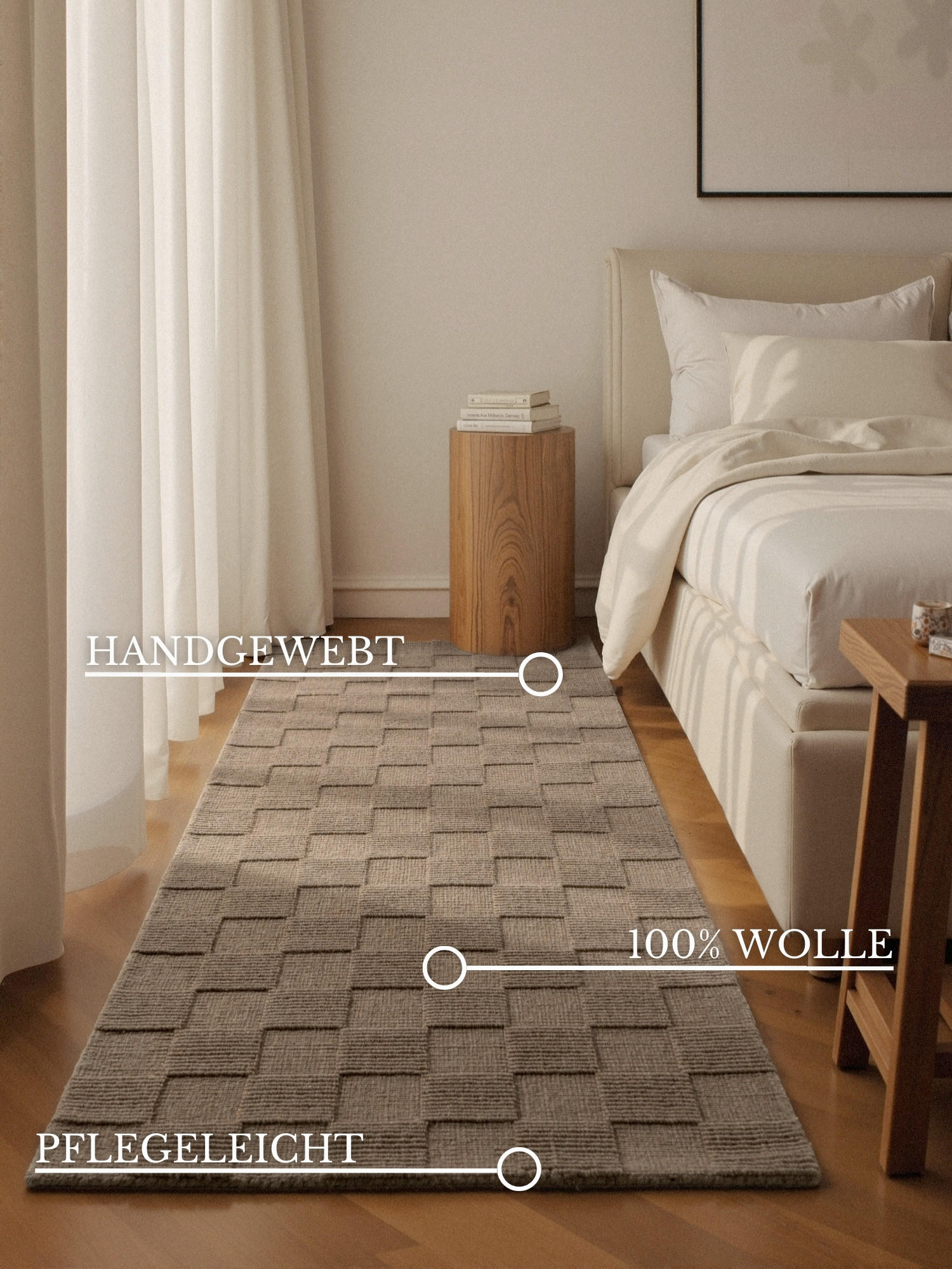 LÄUFER 80/200 cm Kollektion 1766  - Hellbraun, Basics, Textil (80/200cm) - Villeroy & Boch