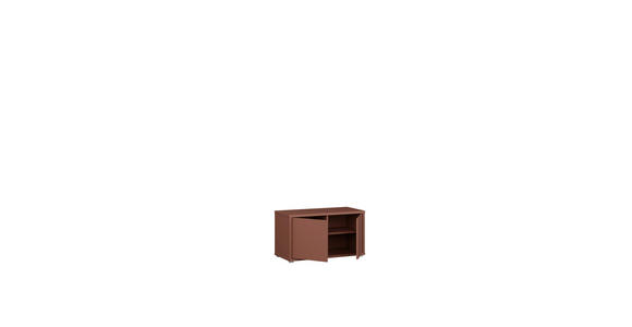 GARDEROBENBANK - Terracotta/Grau, MODERN, Kunststoff (74,5/41,5/34,9cm) - Carryhome