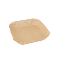 Airfryer bakplåtspapper,50-p - Basics (22/22/5cm)