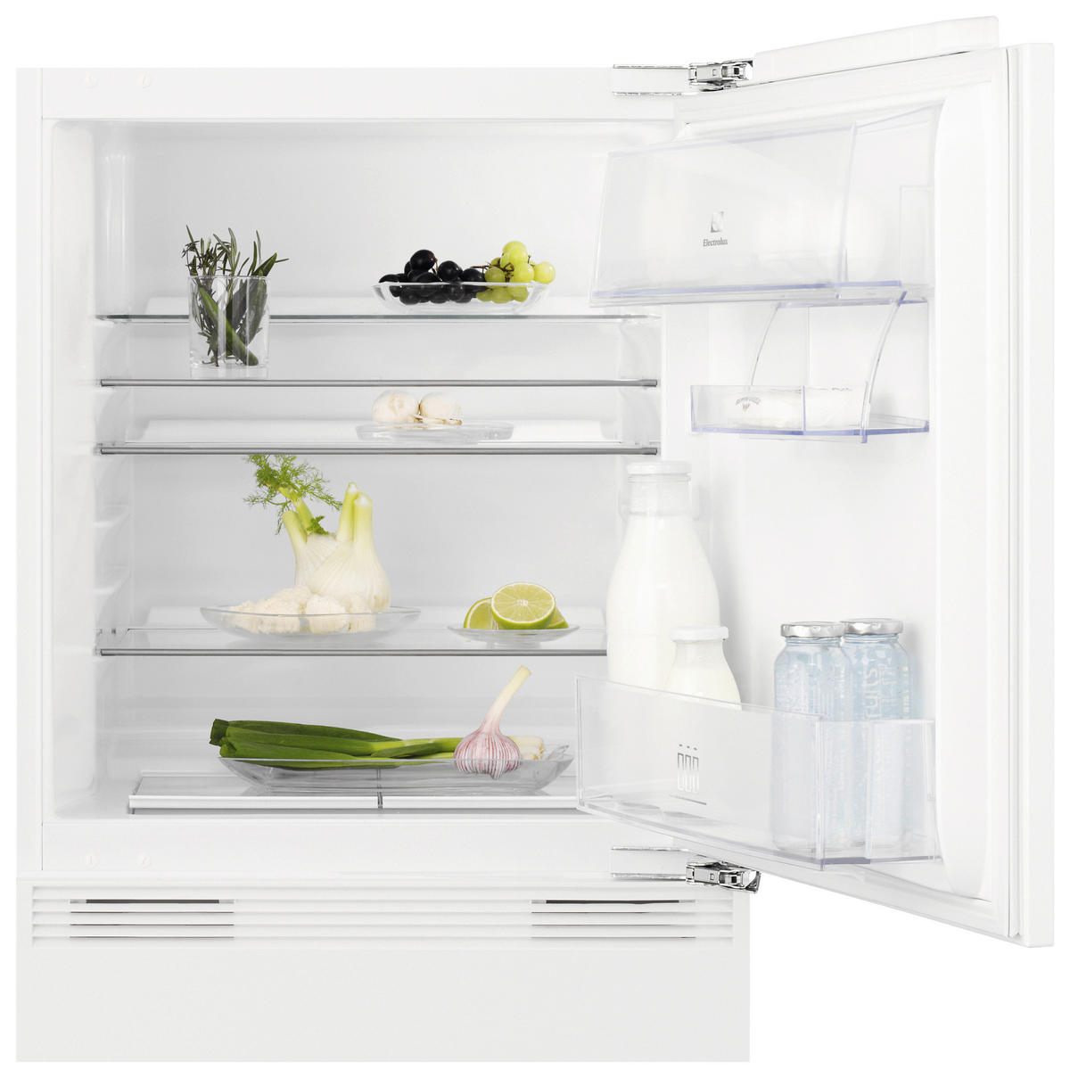 KÜHLSCHRANK 59,6/81,9/54,7 cm LXB3AE82R  - Weiß, Basics, Glas/Kunststoff (59,6/81,9/54,7cm) - Electrolux