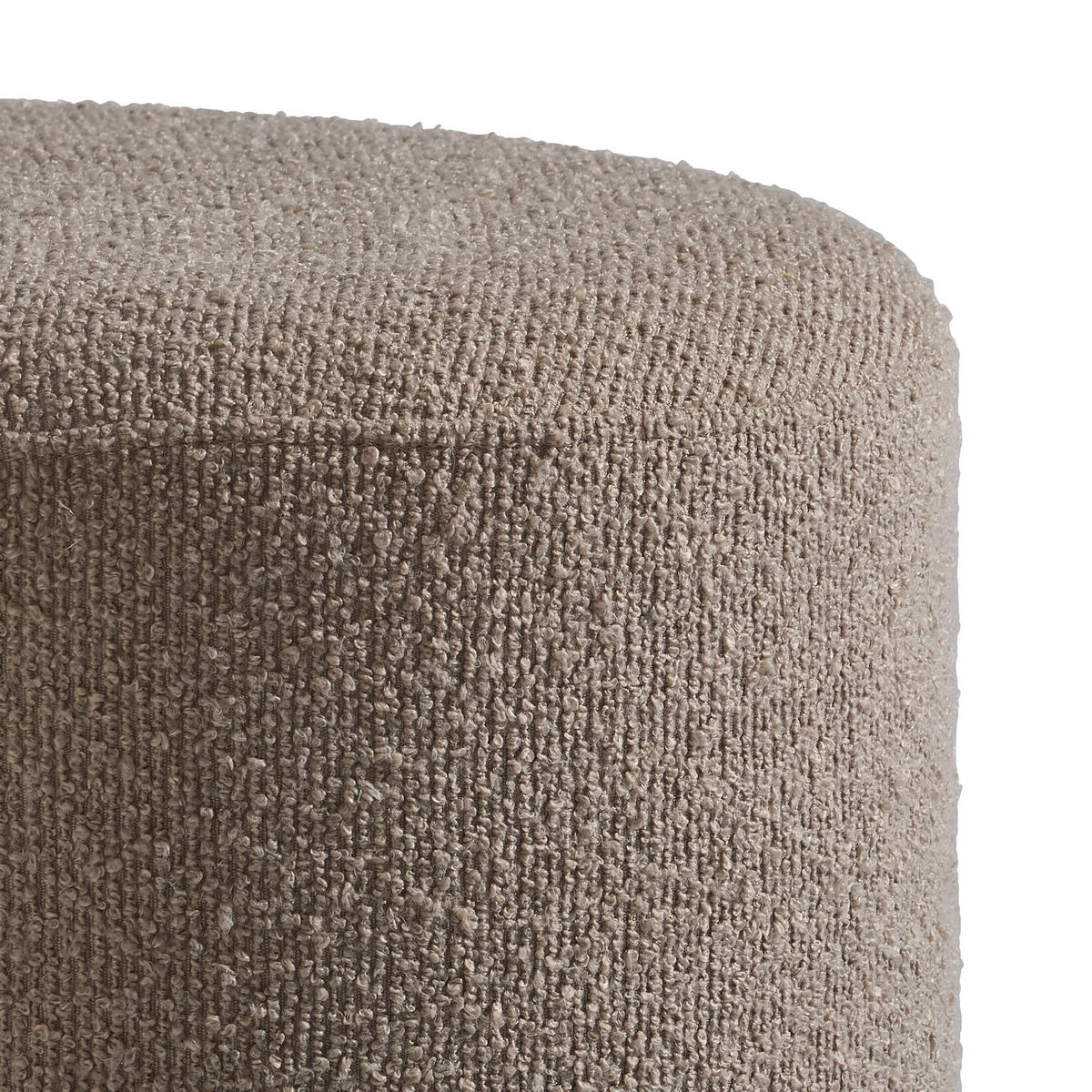 HOCKER in Textil, Holzwerkstoff Hellbraun  - Hellbraun, Design, Holzwerkstoff/Textil (93/37/49cm) - MID.YOU
