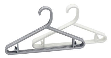 SET VEŠALICA ZA DEČJU ODEĆU - bela/svetlosiva, Osnovno, plastika - My Baby Lou