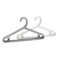 SET VEŠALICA ZA DEČJU ODEĆU - bela/svetlosiva, Osnovno, plastika - My Baby Lou