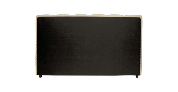 POLSTERBETT Lattenrost, Bettkasten Ecru 160/200 cm  - Ecru/Schwarz, KONVENTIONELL, Holz/Kunststoff (160/200cm) - Carryhome