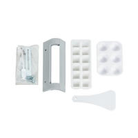 MINIKÖK   i vit  - stålfärgad/vit, Modern, metall/trämaterial (130/87/60cm) - Respekta