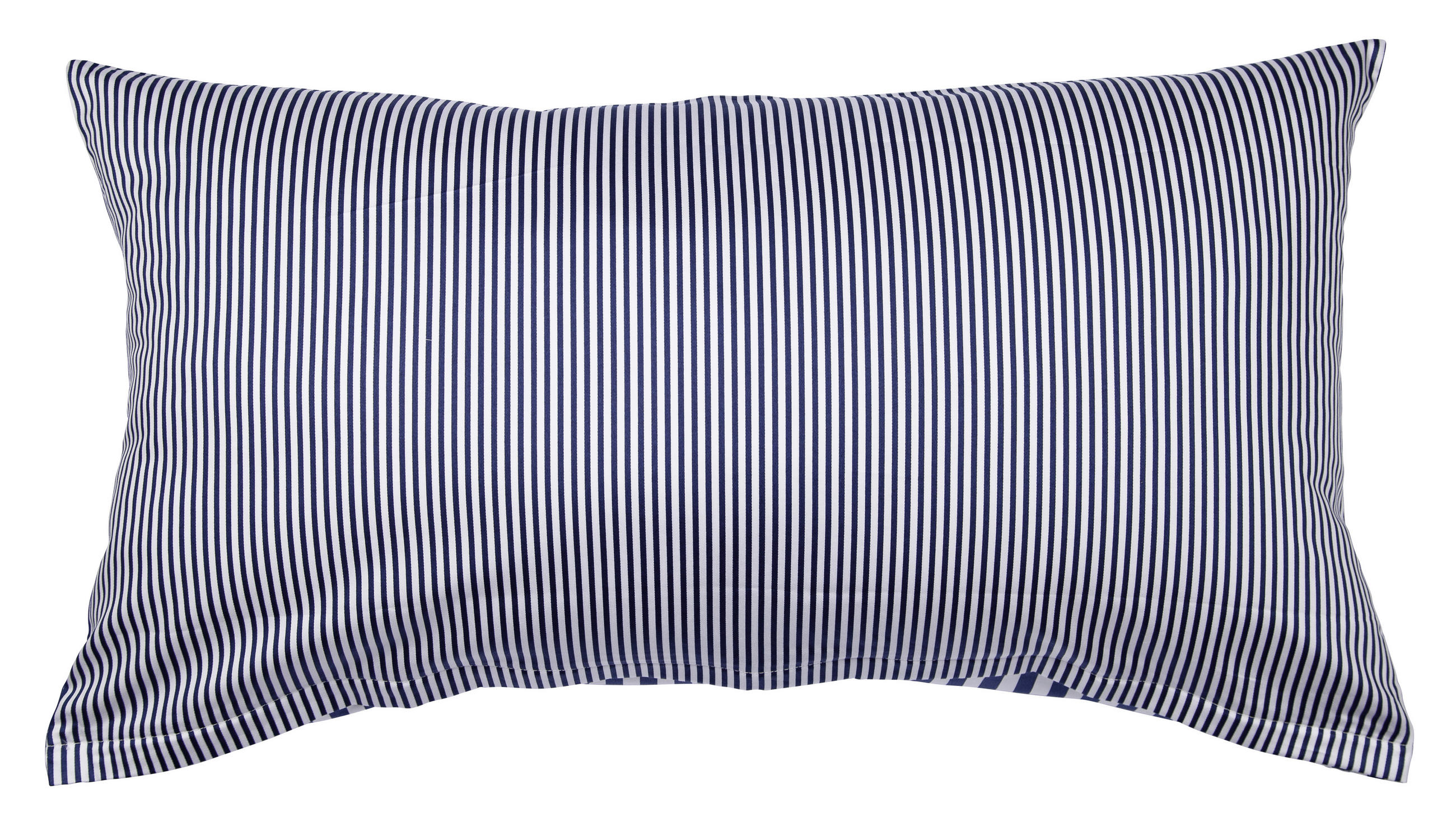 KISSENHÜLLE Giorgio 40/80 cm  - Dunkelblau/Weiß, KONVENTIONELL, Textil (40/80cm) - Janine