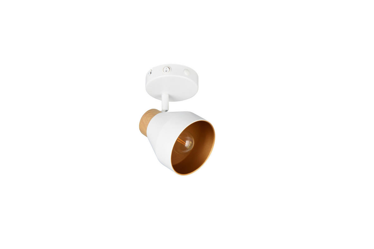 SPOTLIGHT 11/19 cm   - vit/brun, Lifestyle, metall (11/19cm)