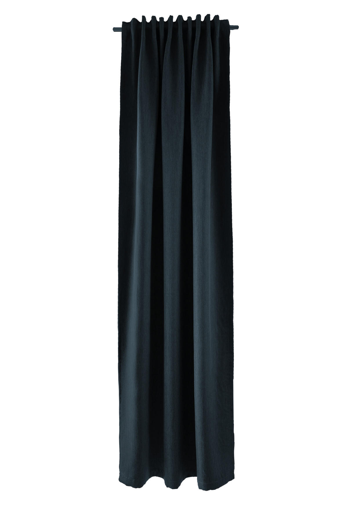 WÄRMESCHUTZVORHANG Verdunkelung  - Dunkelblau, Basics, Textil (140/245cm)
