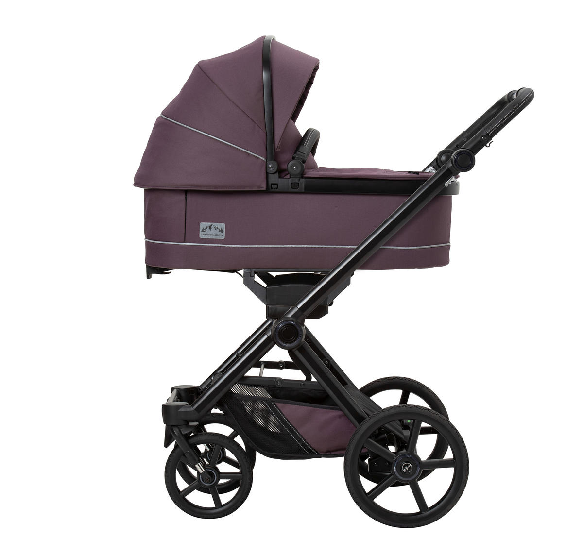 KINDERWAGENSET Outdoor Activity  - Aubergine, Basics, Textil (58/116/96cm) - Hartan