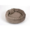 HAUSTIERKISSEN CHARLY TAUPE - Taupe, KONVENTIONELL, Textil (50/50/15cm)