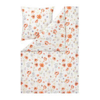 POVLEČENÍ, interlock jersey, červená, 140/200 cm - červená, Basics, textil (140/200cm) - Estella