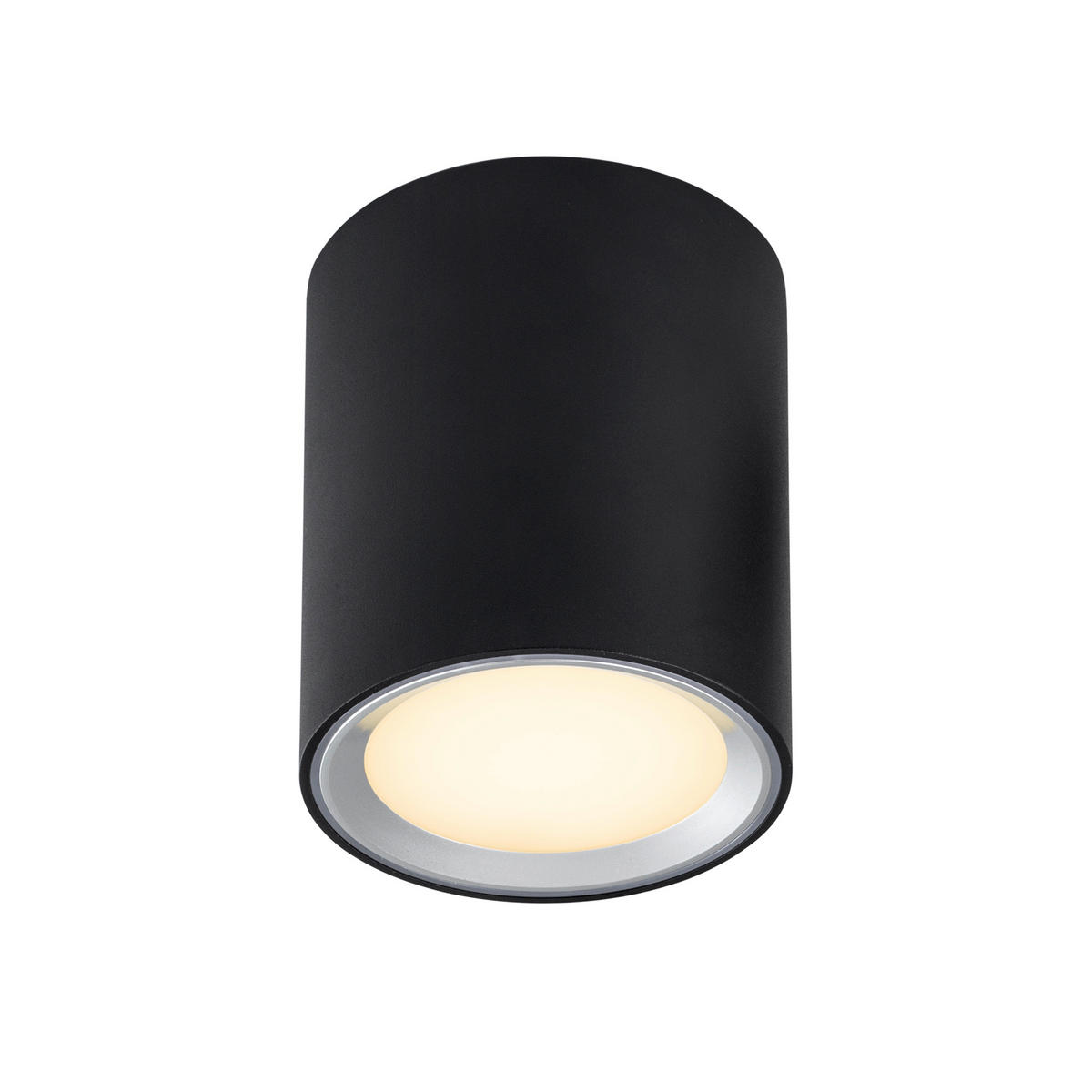 AUFBAULEUCHTE 10/12 cm   - Schwarz, Basics, Metall (10/12cm) - Nordlux