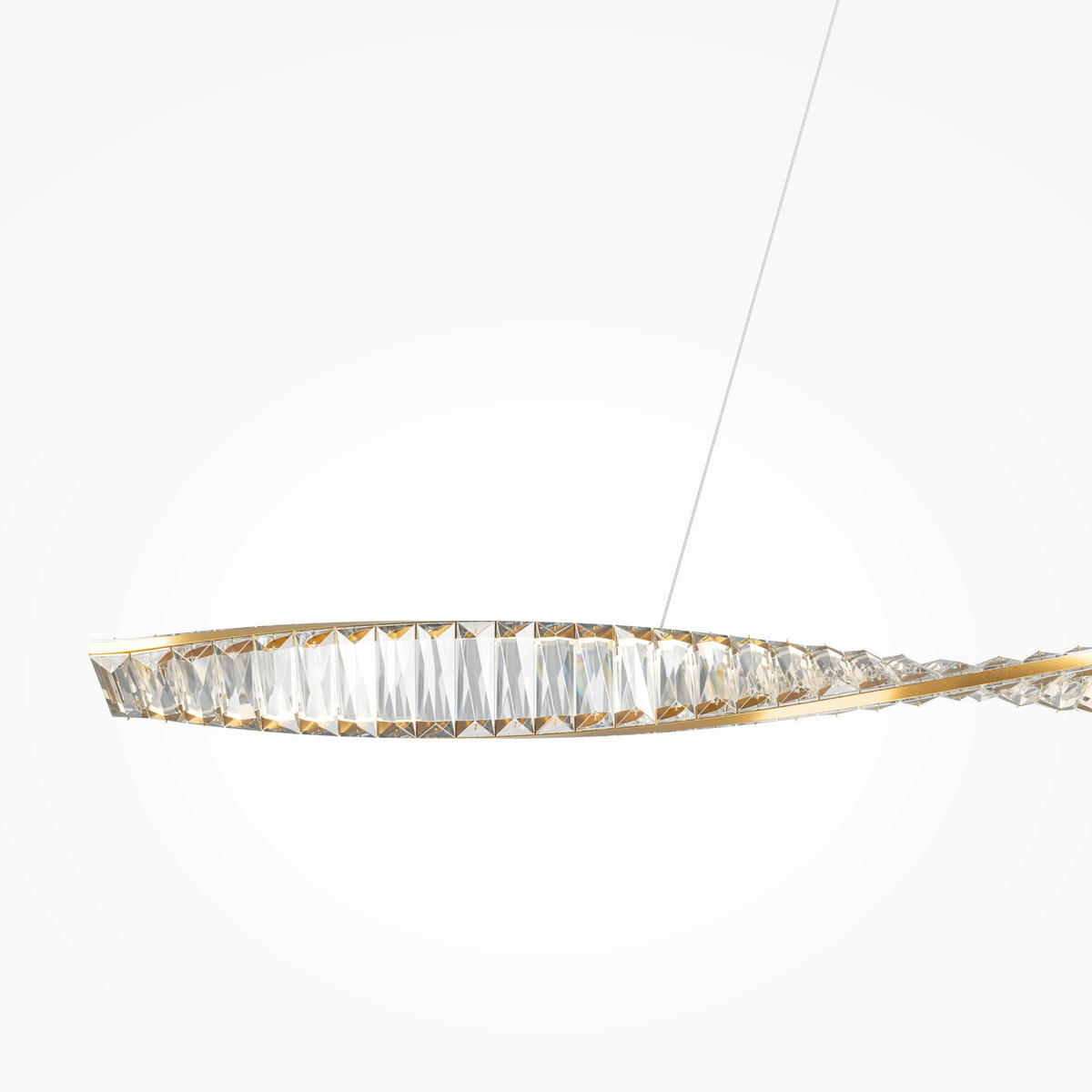 PENDELLEUCHTE Krone 120/311.1/8 cm  - Messingfarben, Design, Metall (120/311.1/8cm) - MAYTONI