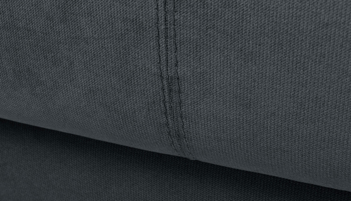 ROZKLADACIA POHOVKA, textil, antracitová - antracitová/strieborná, Konventionell, kov/textil (198/91/106cm) - MID.YOU