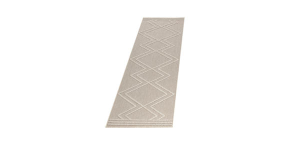LÄUFER 80/250 cm Patara Beige  - Beige, Design, Textil (80/250cm) - Novel