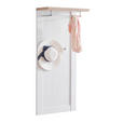 GARDEROBENPANEEL  in  - Eichefarben/Weiß, Design, Holzwerkstoff (60/132/30cm) - Xora