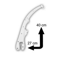 Niermann Mobilehalter mit Spieluhr zum klemmen  - Weiß, Basics, Kunststoff (27/40cm)