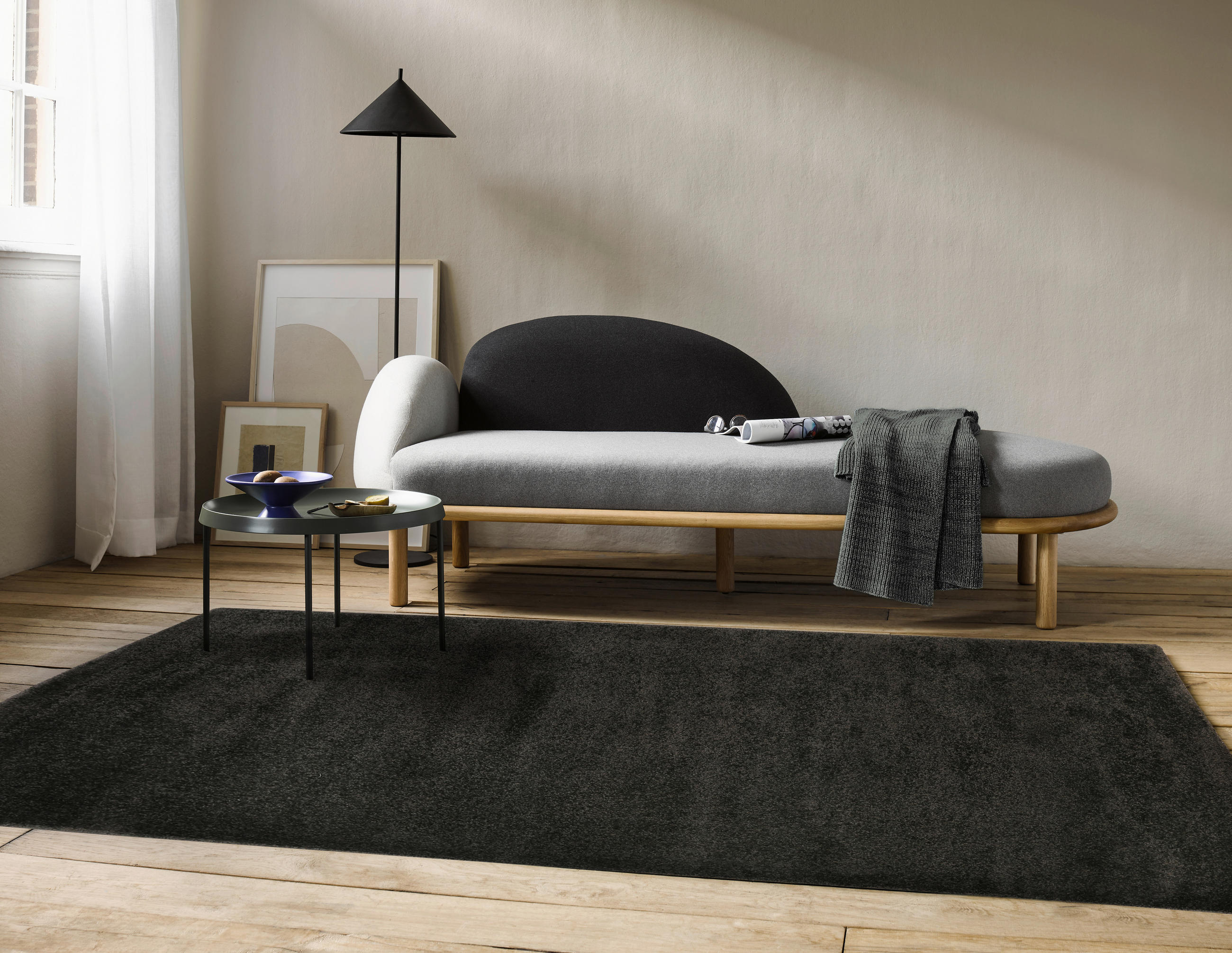 WEBTEPPICH 200/290 cm California Anthrazit  - Anthrazit, KONVENTIONELL, Textil (200/290cm) - Esprit