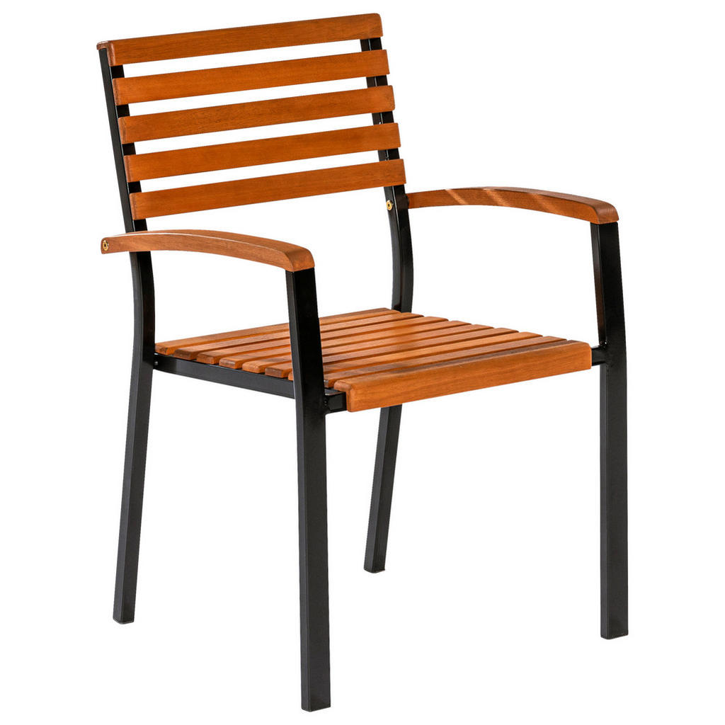 Gartensessel Stapelbar Schlossgarten Holz/metall