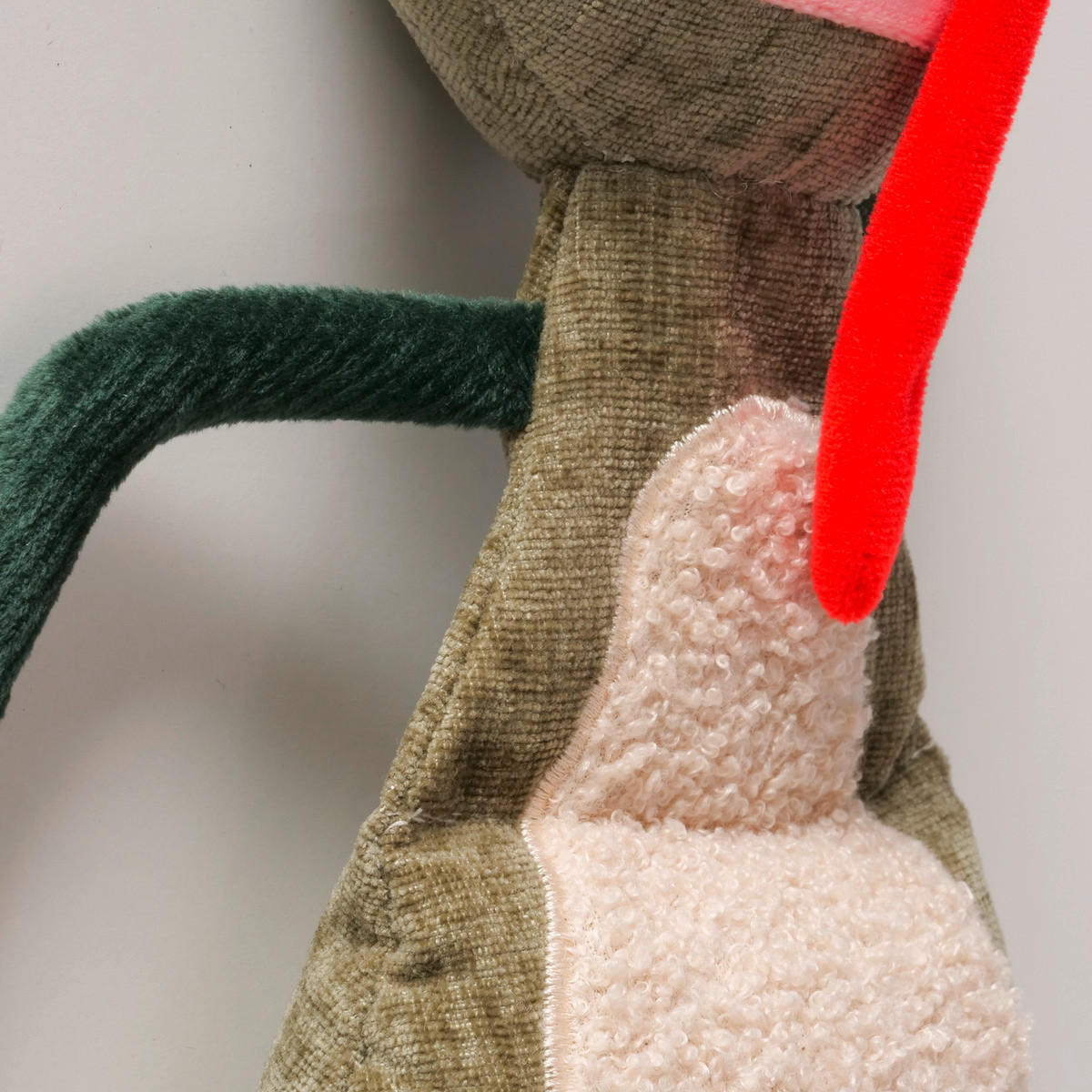 DVEŘNÍ ZARÁŽKA - vícebarevná, Basics, textil (19,2/7,3/56,9cm)