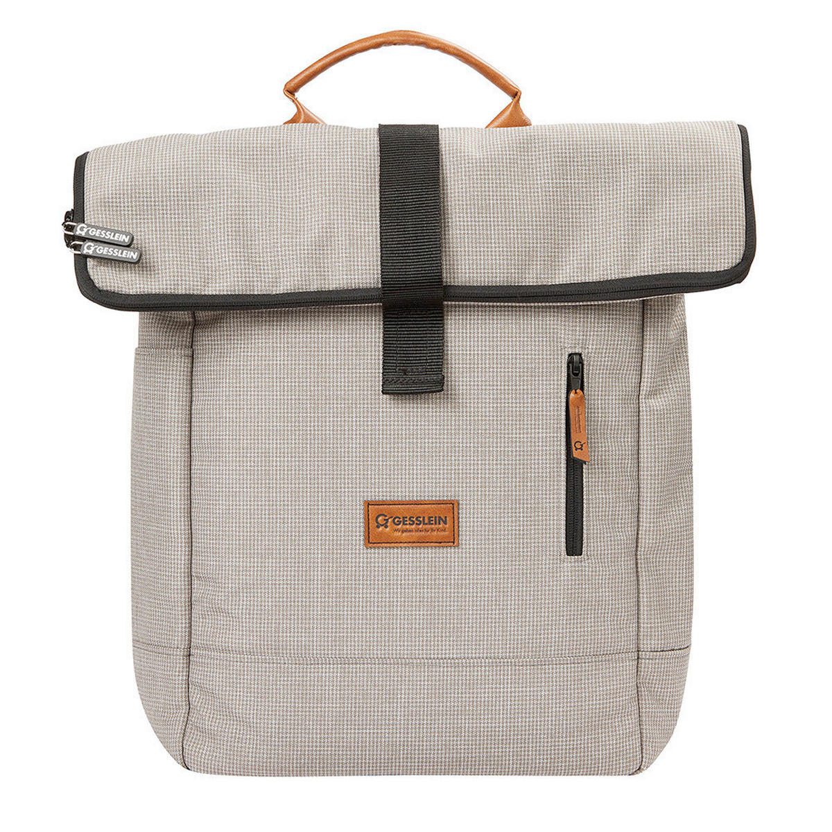 KINDERWAGENSET  FX4 Swing Set  Beige-Cognac  - Khaki/Cognac, Basics, Textil (100/55/130cm) - Gesslein