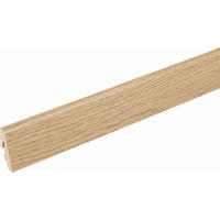 SOCKELLEISTE Eichefarben  - Eichefarben, Basics, Holz (240/1,85/3,85cm) - Homeware