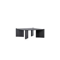SOFFBORD i trä, trämaterial 100/100/40 cm  - svart, Design, trämaterial/trä (100/100/40cm) - Best Price