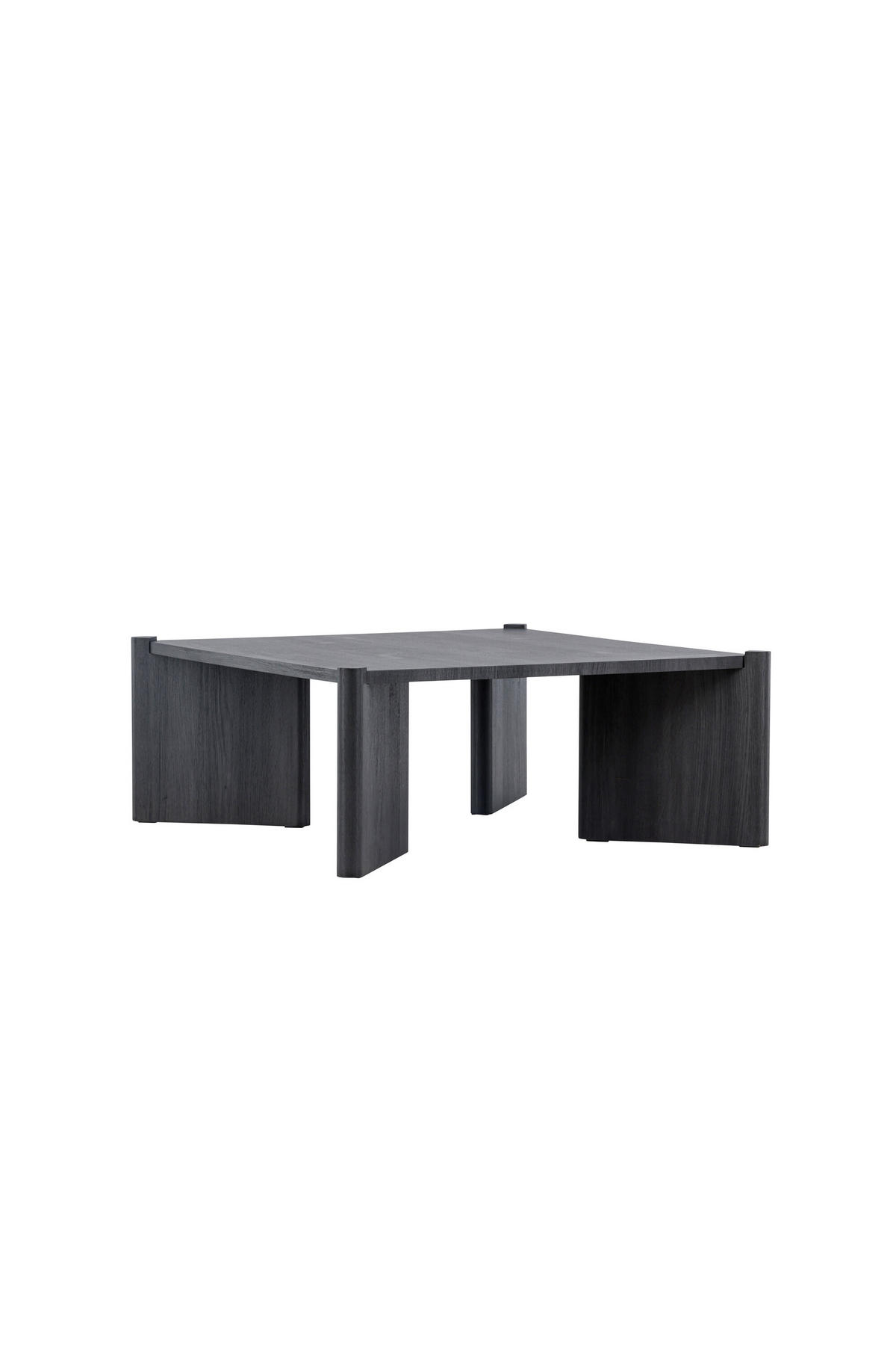 SOFFBORD i trä, trämaterial 100/100/40 cm  - svart, Design, trämaterial/trä (100/100/40cm) - Best Price