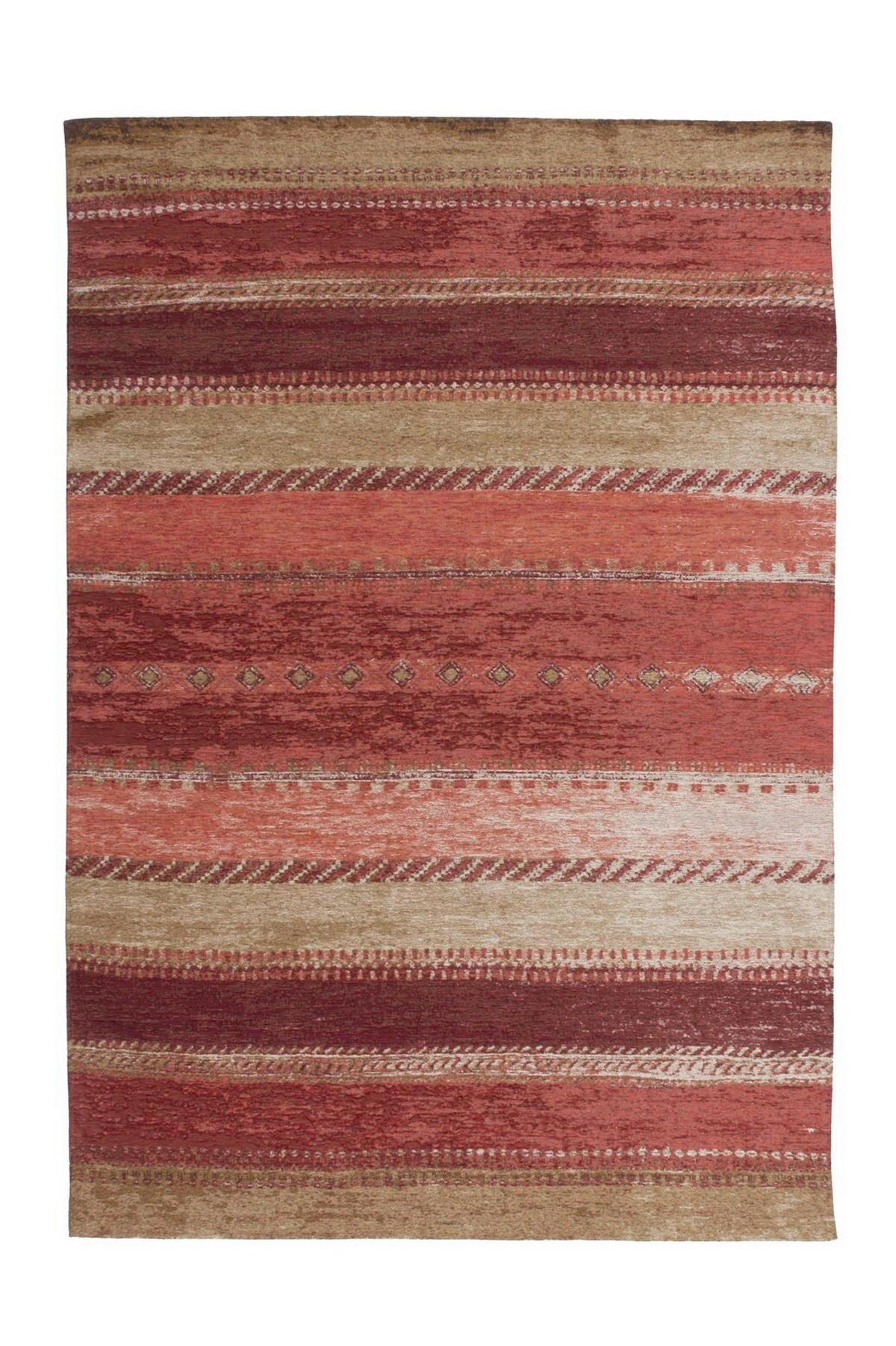 FLACHWEBETEPPICH 155/230 cm Blaze 200 Multi / Rot Multicolor, Rot  - Rot/Multicolor, KONVENTIONELL, Textil (155/230cm)