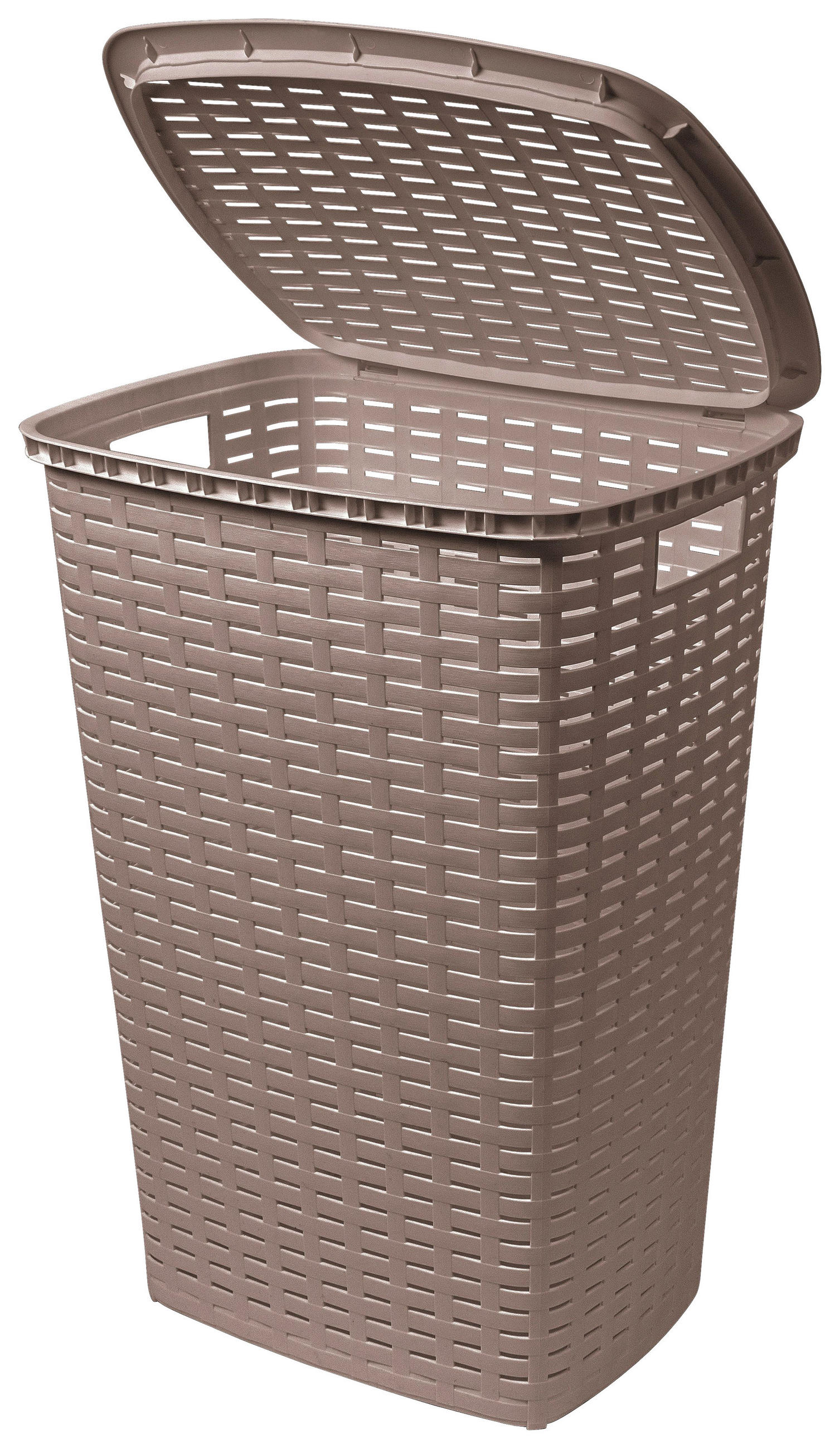 COș DE RUFE TIP LIGHEAN - taupe, Basics, plastic (45/34/60cm) - Homeware