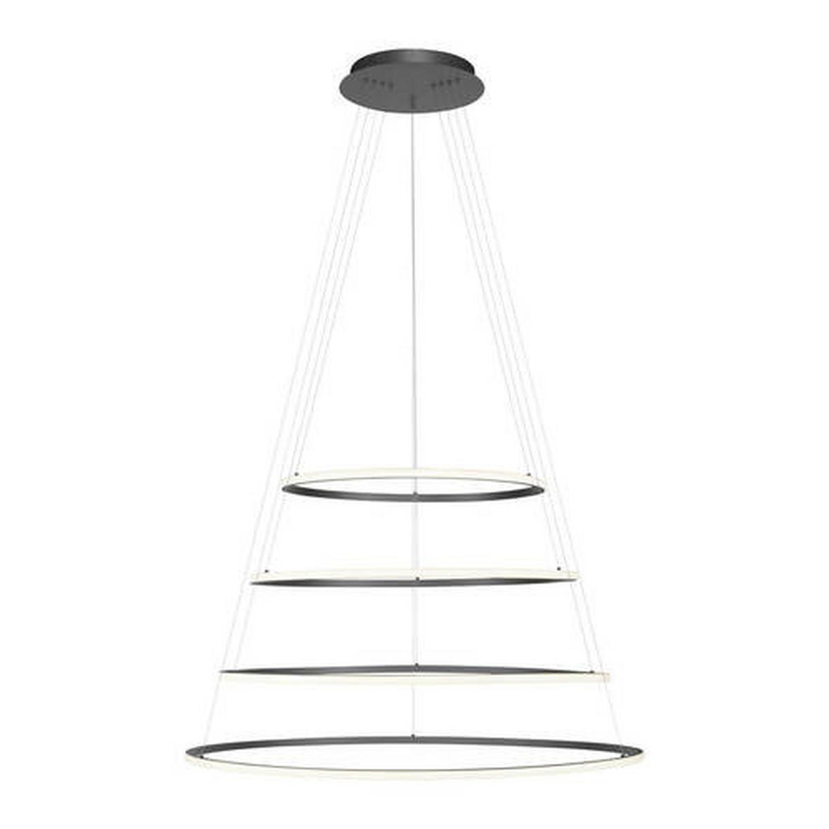 LED-PENDELLEUCHTE 109/109/300 cm  - Design, Kunststoff/Metall (109/109/300cm) - Paul Neuhaus