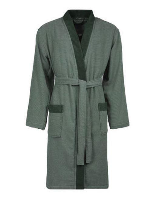 BADEMANTEL Francesco M Herren  - Grau, Basics, Kunststoff/Textil (Mnull) - Vossen