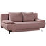 SCHLAFSOFA in Textil Rosa - Schwarz/Rosa, MODERN, Textil/Metall (202/90/91cm) - Xora SCHLAFSOFA in Textil Rosa - Schwarz/Rosa, MODERN, Textil/Metall (202/90/91cm) - Xora