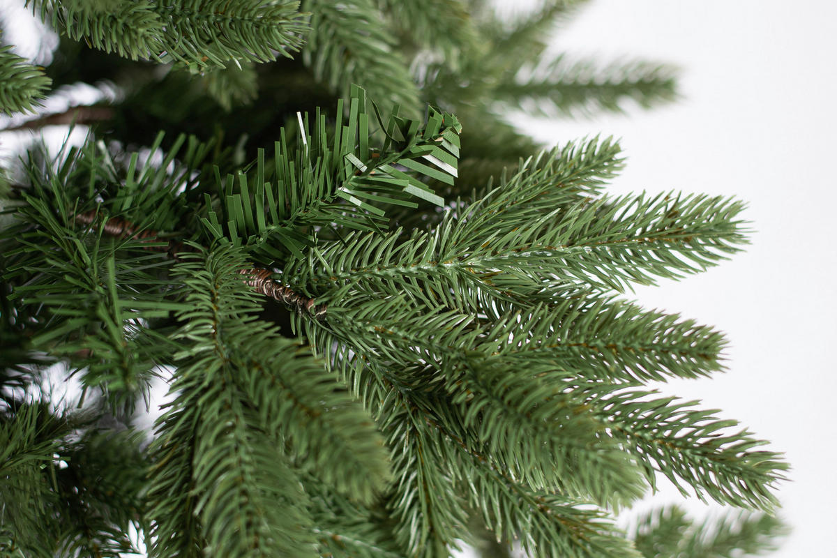 WEIHNACHTSBAUM 210 cm  - Grün, Basics, Kunststoff/Metall (122/210cm)