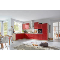 EINBAUKÜCHE   - Rot, Design, Holzwerkstoff - Dieter Knoll