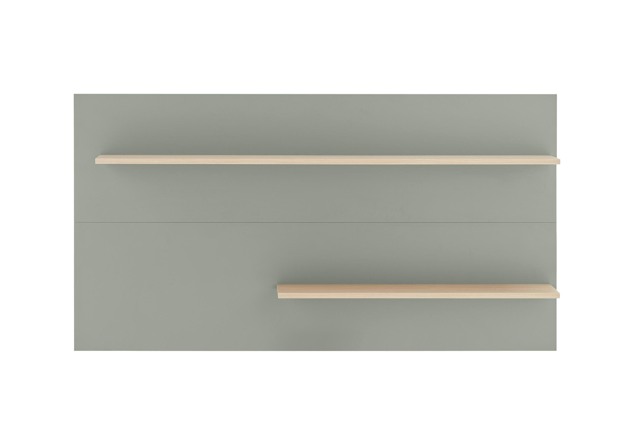  150/80/20 cm  - Eichefarben/Grün, Design, Holzwerkstoff (150/80/20cm) - Modante