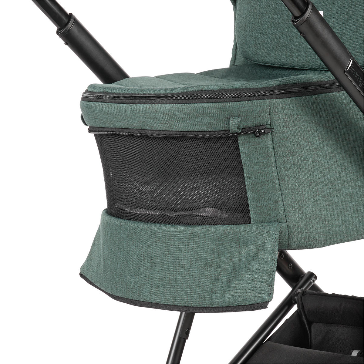 BARNVAGNSSET  - skogsgrön/svart, Basics, metall/textil (57,5/116/101cm) - Jimmylee