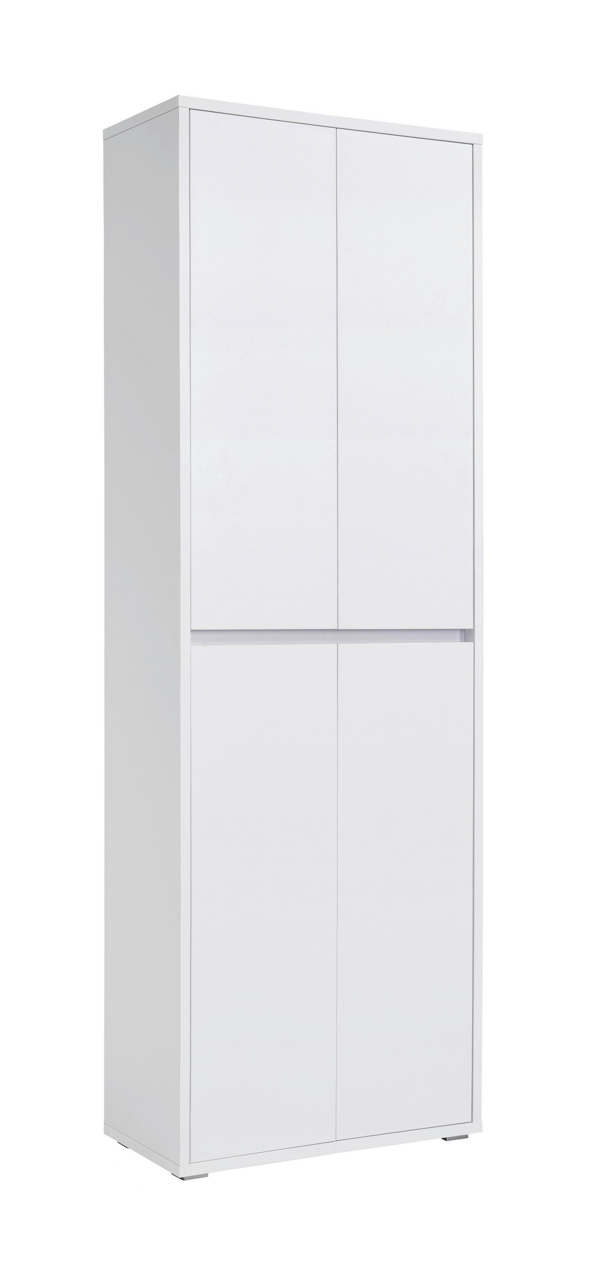 SCHUHSCHRANK Weiß - Weiß, KONVENTIONELL, Holzwerkstoff (70/210/34cm) - Xora