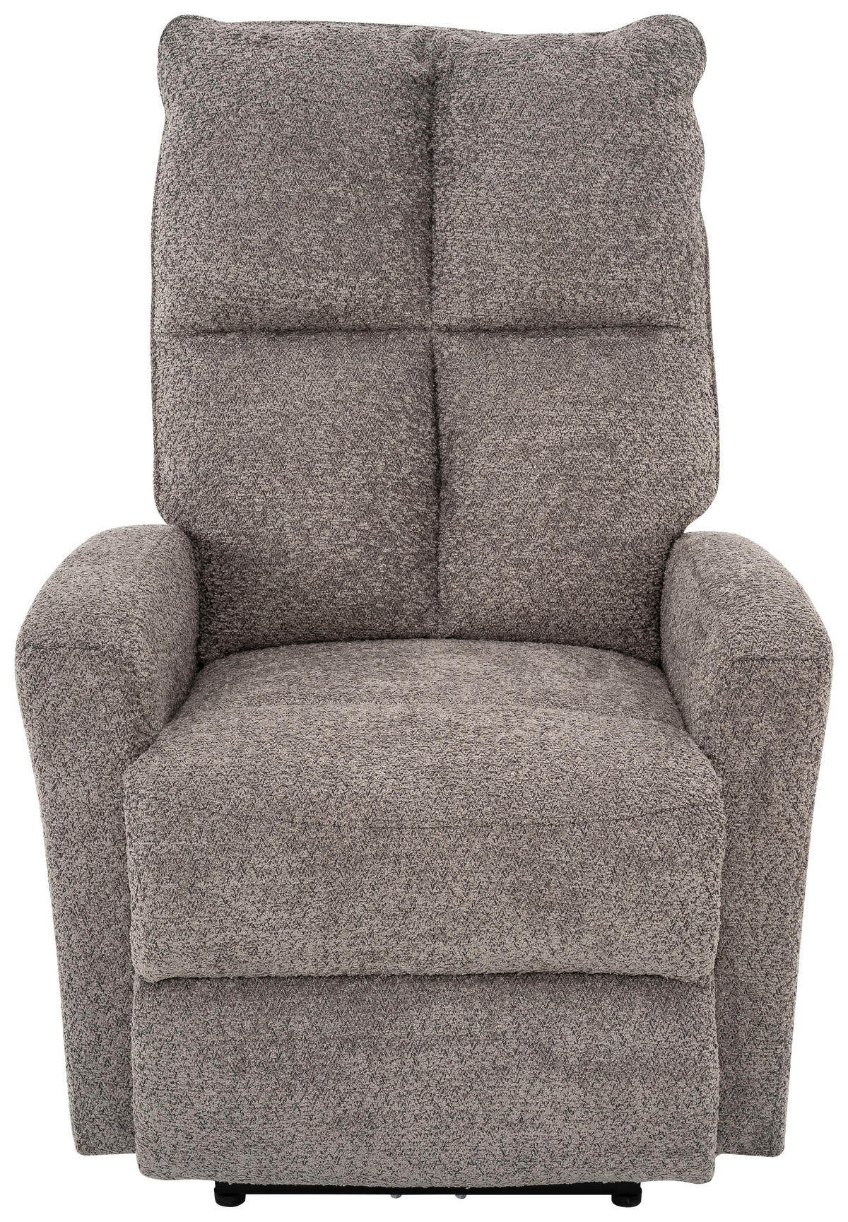 RELAXFÅTÖLJ i metall, textil grafitfärgad  - grafitfärgad/svart, Design, metall/textil (75/110/88cm) - Livetastic