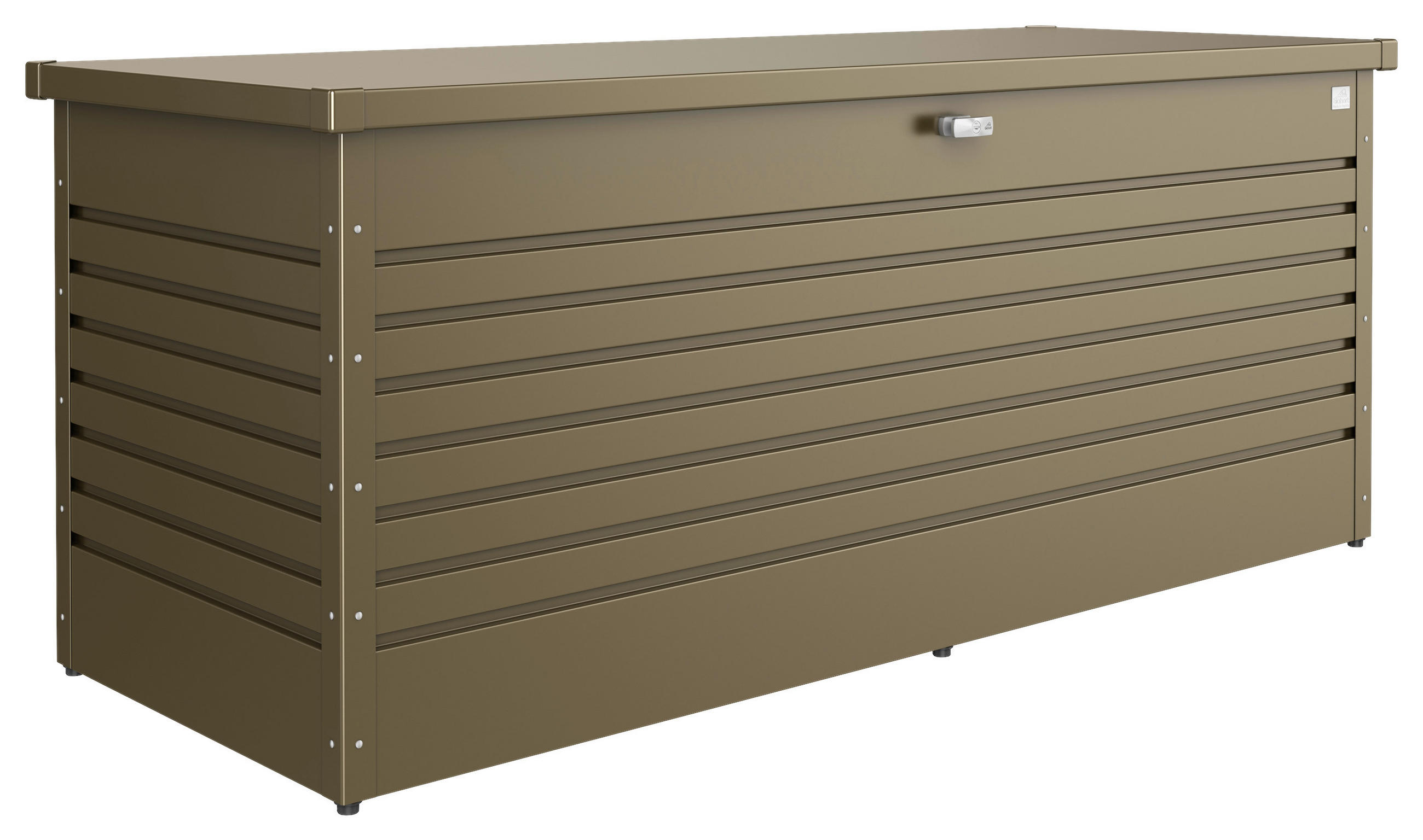  KISSENBOX 201/83/79 cm Metall Bronzefarben  - Bronzefarben, Basics, Metall (201/83/79cm) - Biohort